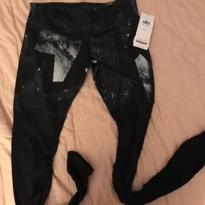 Alo goddess leggings - space black